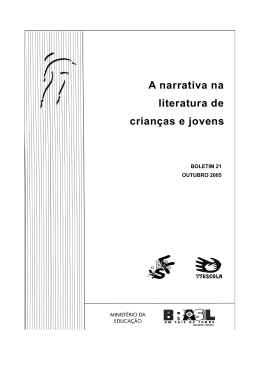 A narrativa na literatura de crian&ccedil;as e jovens