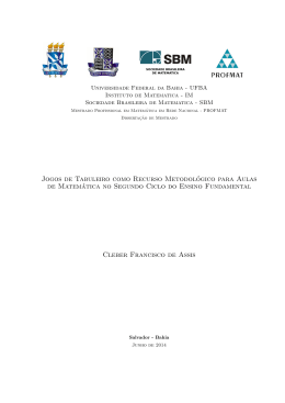 Disserta&ccedil;&atilde;o Cleber Assis