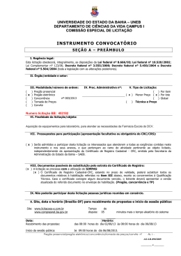 INSTRUMENTO CONVOCAT&Oacute;RIO