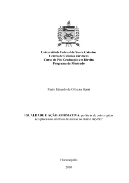 Dissertação - Igualdade e ação afirmativa