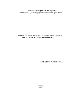 Disserta&ccedil;&atilde;o - Programa de P&oacute;s-Gradua&ccedil;&atilde;o em Educa&ccedil;&atilde;o
