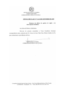 393 kb - Corregedoria-Geral da Justiça de Santa Catarina
