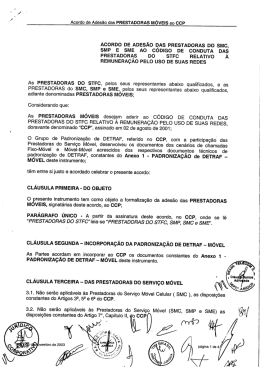 Acordo de Ades&atilde;o Prestadora SMC_SMP_SME