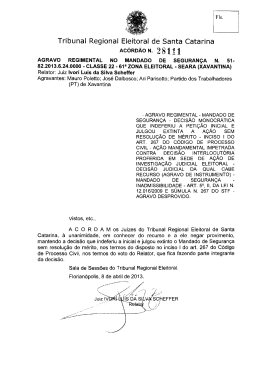 Scanned Document - Tribunal Regional Eleitoral de Santa Catarina