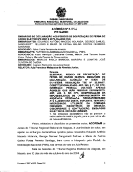5856 - Tribunal Regional Eleitoral de Alagoas