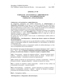 Farmacos Antagonistas Adrenergicos e Anti