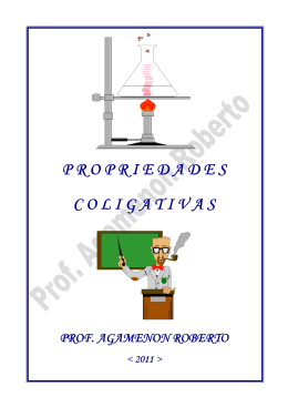 PROPRIEDADES COLIGATIVAS - Química