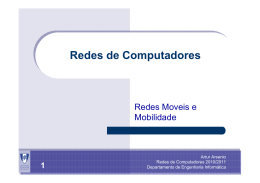 (Microsoft PowerPoint - Redes Moveis e Mobilidade 2009