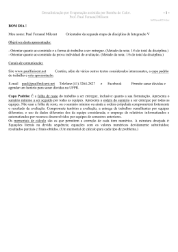 Dessaliniza&ccedil;&atilde;o por Evapora&ccedil;&atilde;o assistida por