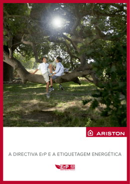 A DIRECTIVA ErP E A ETIQUETAGEM ENERG&Eacute;TICA