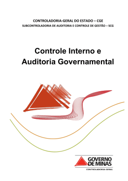 Controle Interno e Auditoria Governamental