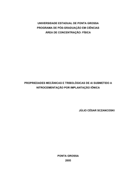 Propriedades mec&acirc;nicas e tribol&oacute;gicas de Al submetidos a