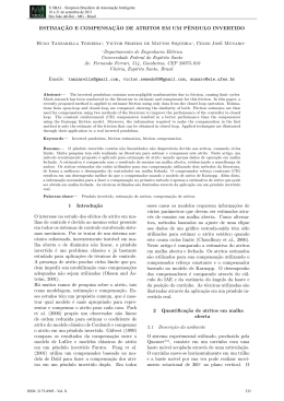 ESTIMA&cedil;C&tilde;AO E COMPENSA&cedil;C&tilde;AO DE ATRITOS EM UM