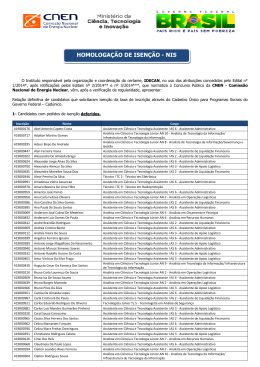 EDITAL DEFINITIVA ISEN&Ccedil;AO NIS_CNEN