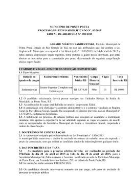 município de ponte preta processo seletivo simplificado nº. 02/2015