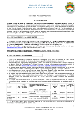 edital de abertura nº 002/2015