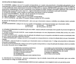 Ficha de Cadastramento Pessoal