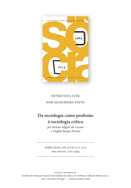 Dispon&iacute;vel em - An&aacute;lise Social