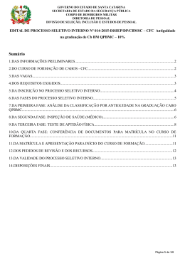 Edital 014-2015-DiSIEP/DP/CBMSC - CFC 10%