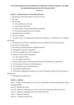 Quadro de Cirurgi&otilde;es-Dentistas