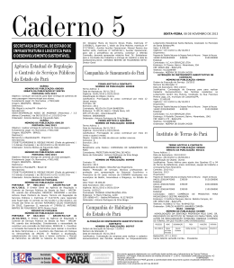 CADERNO 5 1 SEXTA-FEIRA, 08 de NOVeMBRO de 2013 Caderno