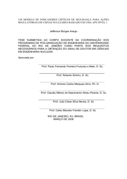 Jefferson Borges Araujo - Programa de Engenharia Nuclear da