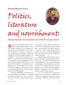 Politics, literature and nourishment: