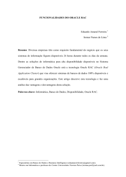 e2 si 29. funcionalidades do oracle rac