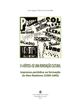 Lu&iacute;s Augusto Chaves da Costa Dias - Estudo Geral