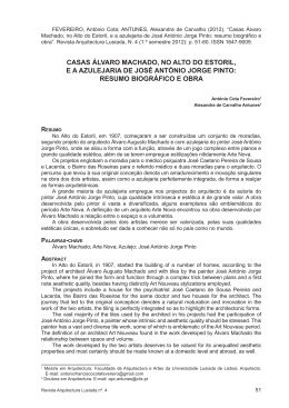 resumo biogr&aacute;fico e obra