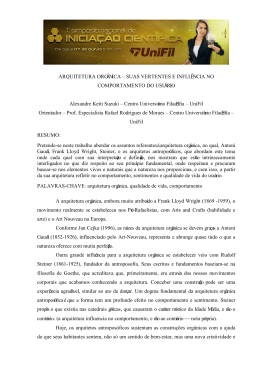 ARQUITETURA E URBANISMO
