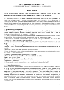 Guarda-Vidas CBMERJ 2015 - Corpo de Bombeiros Militar do