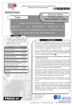 ANALISTA T&Eacute;CNICO: SISTEMAS