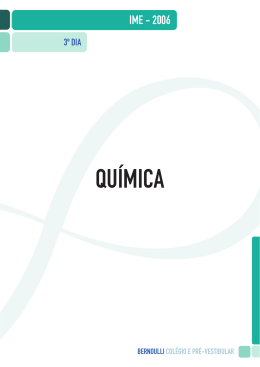 Qu&iacute;mica Discursiva - Bernoulli Resolve