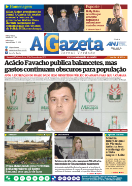 27/11/15 - Jornal A Gazeta