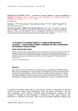 Anota&ccedil;&otilde;es sobre a g&ecirc;nese de