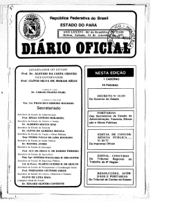 Page 1 " COVERNADOR DO ESTADO Prof. Dr. ALOYSIO DA