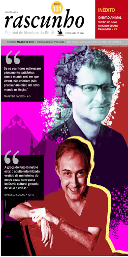 Edi&ccedil;&atilde;o 131 - Jornal Rascunho