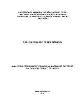 Disserta&ccedil;&atilde;o