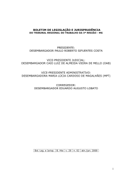 desembargador paulo roberto sifuentes costa vice