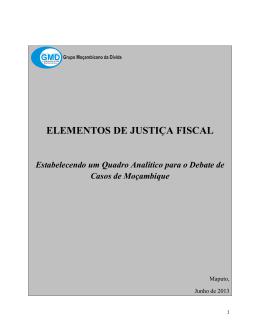 ELEMENTOS DE JUSTI&Ccedil;A FISCAL