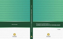 Princ&iacute;pios Fundamentais e Normas Brasileiras de Contabilidade