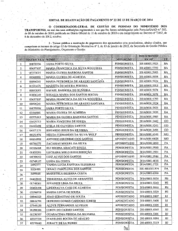 22/2014 - Minist&eacute;rio dos Transportes