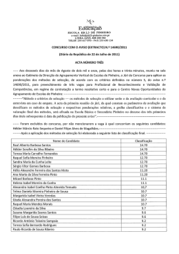 Profissional de Reconhecimento e Validação de Competências