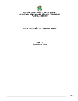 edital preg&atilde;o n.&ordm; 24/2014