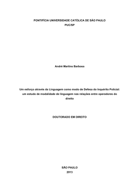 PONTIF&Iacute;CIA UNIVERSIDADE CAT&Oacute;LICA DE S&Atilde;O PAULO PUC/SP