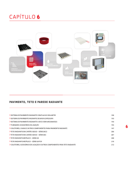 8_Cap6 - Pavimento, teto e parede radiante