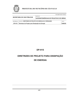 dp-h15 diretrizes de projeto para dissipação de energia