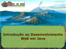 Introdu&ccedil;&atilde;o ao Desenvolvimento Web em Java