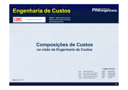 Engenharia de Custos